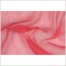 1 Yard Coral Pink Crinkled Silk Organza Designer Resort Fabric, 49 Inches Wide
